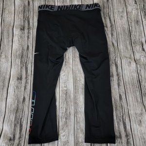 Nike Dri-Fit Compression Pants Boys XL 3/4 length 856121-010 Youth Boys New